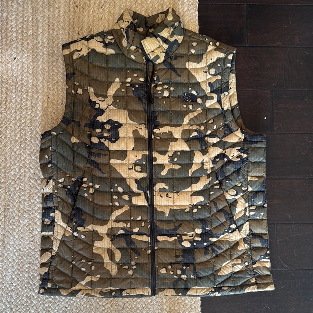 Camouflage Quilted Men's Vest